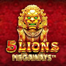 5 Lions Megaways casino game by Pragmatic Play – featured logo at NomaSpin Casino