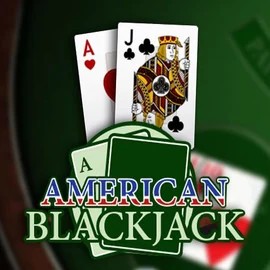 American Blackjack logo – Table Games by Habanero at NomaSpin Casino