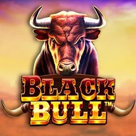 Black Bull slot logo by Pragmatic Play at NomaSpin Casino