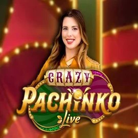 Official Live Casino logo: Crazy Pachinko by Evolution at NomaSpin Casino