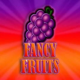 Fancy Fruits slot logo by Gamomat at NomaSpin Casino