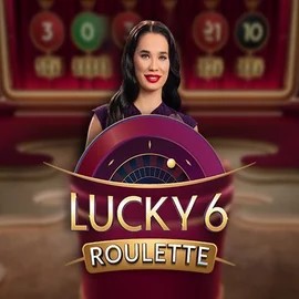 Lucky 6 Roulette logo by Pragmatic Play at NomaSpin Casino