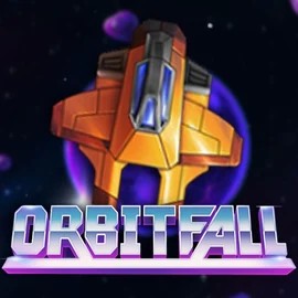 Orbitfall game by ELK Studios – logo hosted on NomaSpin Casino