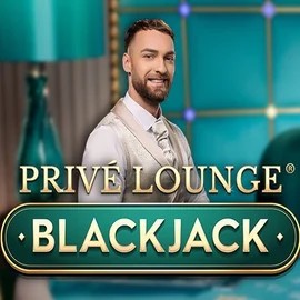 Privé Lounge Blackjack slot logo by Pragmatic Play at NomaSpin Casino
