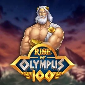 Rise of Olympus 100 slot logo by Play’n GO at NomaSpin CasinoRise of Olympus 100