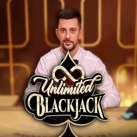 Unlimited Blackjack slot visual from Ezugi available on nomaspinss.nl